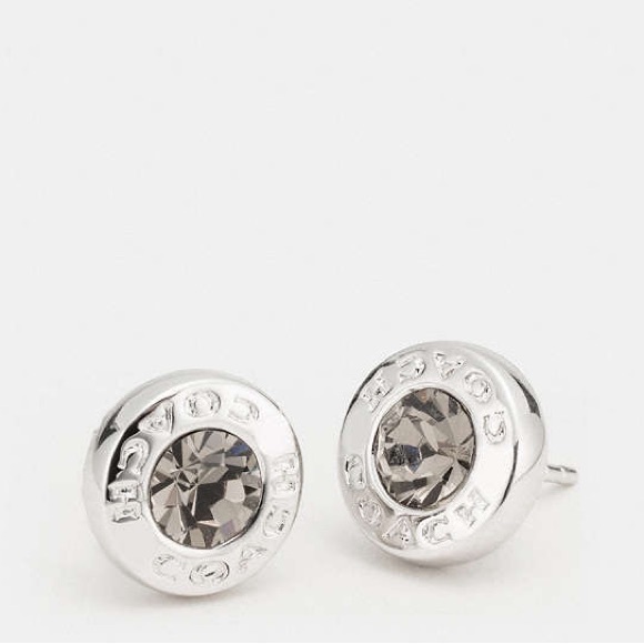 COACH - Open Circle Stud Earrings - Picture 1 of 1